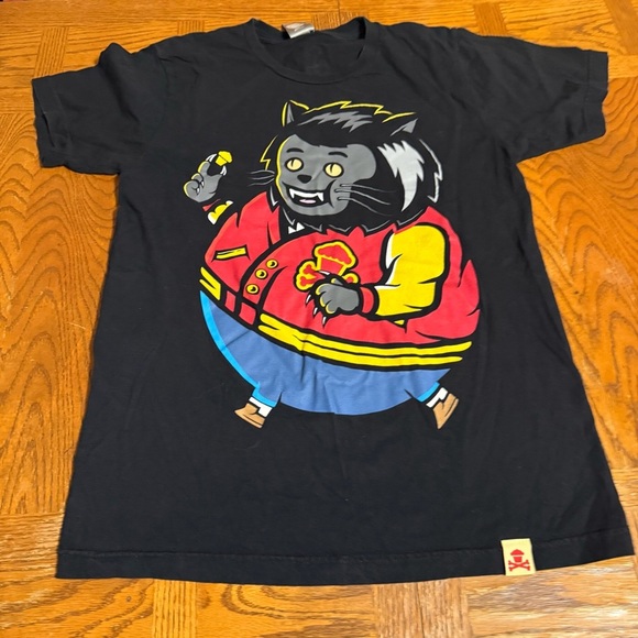 Johnny Cupcakes Michael Jackson Thriller Wolf Tee M Rare HTF Halloween Big Kid - Picture 2 of 16